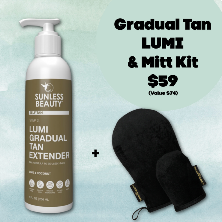 Gradual Tan LUMI + Mitt Kit