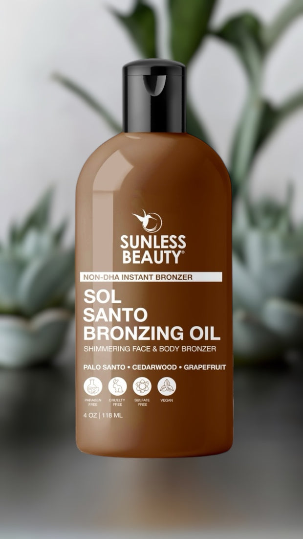 NEW! Sol Santo Bronzing Body Oil - 50% Black Friday