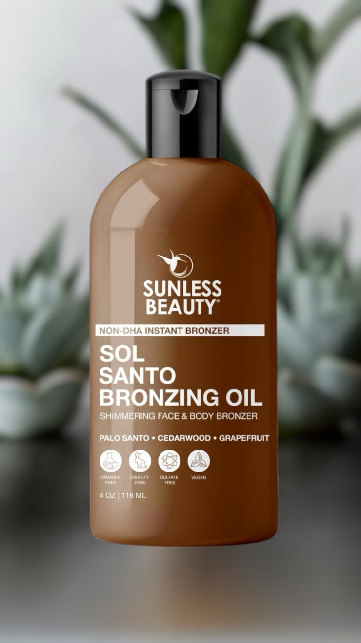 NEW! Sol Santo Bronzing Body Oil - 50% Black Friday