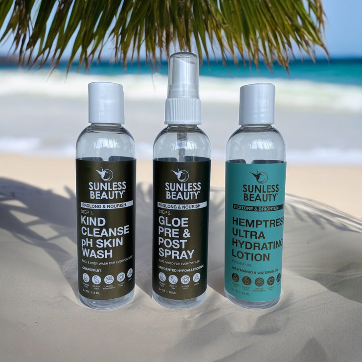 NEW! Organic & Vegan Maintenance 3 Piece Travel Kit