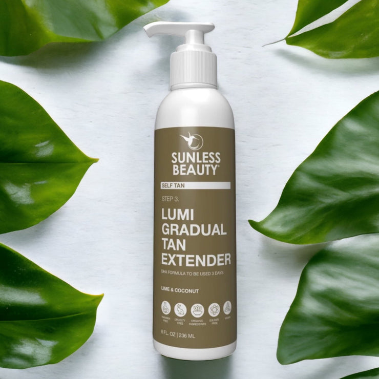 LUMI Organic Gradual Self Tanner w/ Hyaluronic Acid