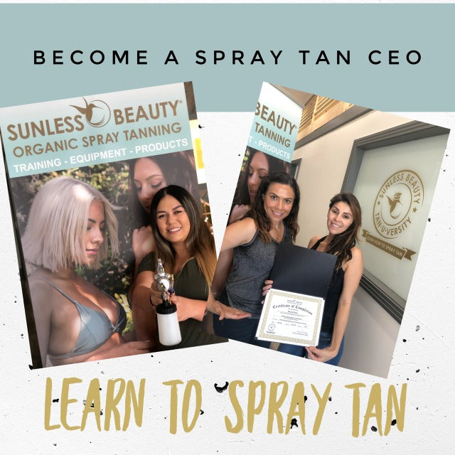 SUNLESS BEAUTY PRO SPRAY TAN STARTER KIT